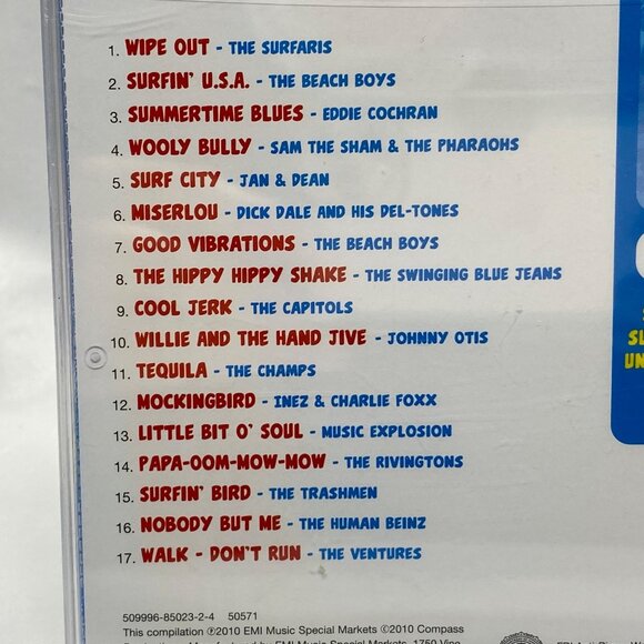 60s Beach Party Surfs Up (2010, CD) 17 Tracks - Picture 5 of 6